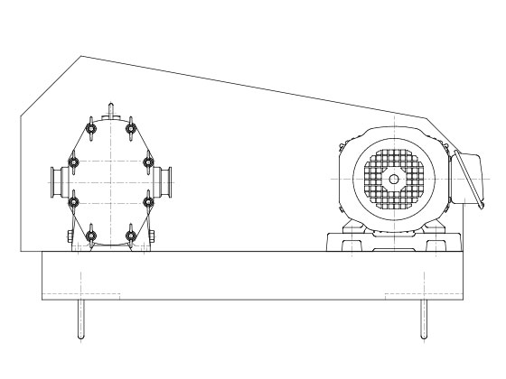 ベルト掛型設置スペースが狭い場合などに対応できます。